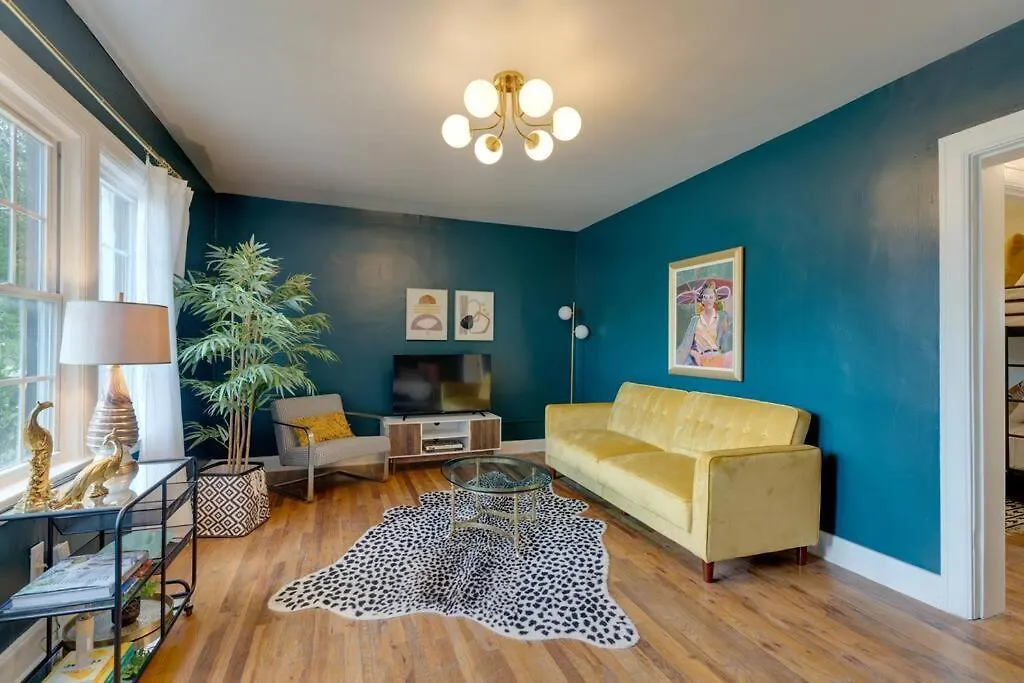 Appartement Sleep 8 In Our Cozy Colonial 2Miles From Broadway à Nashville